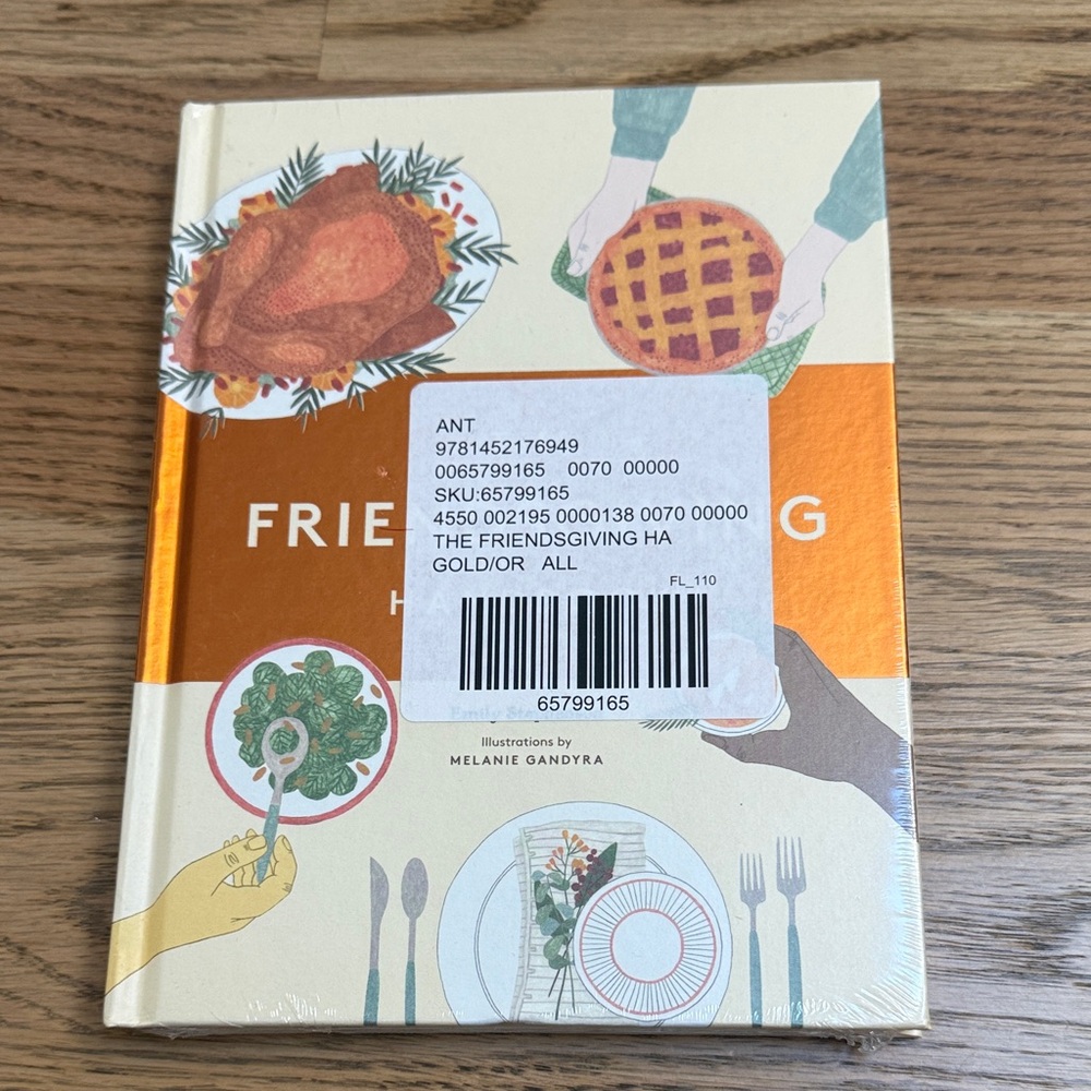 Friendsgiving Hardcover Cookbook